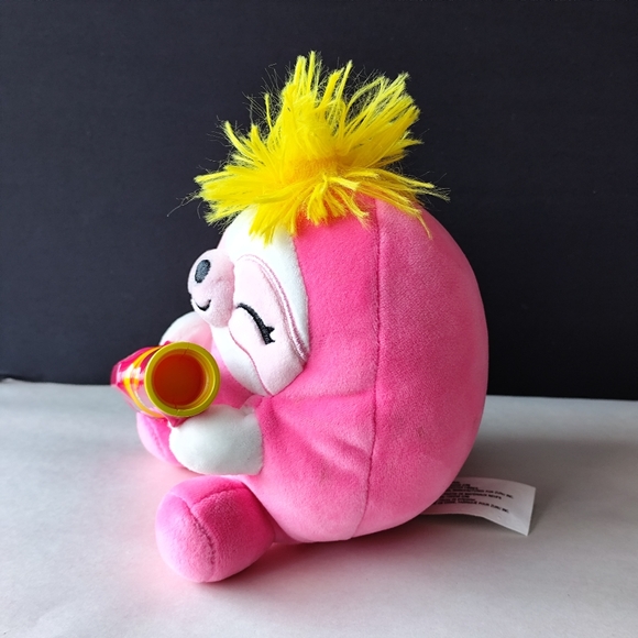 4/$50⭐️Zuru Small Pink Snackles Holding Push Pop Soft Plush Toy 6" - Picture 2 of 11